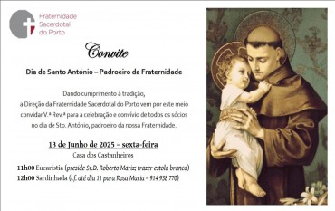 Dia do Padroeiro Sto. António 2025